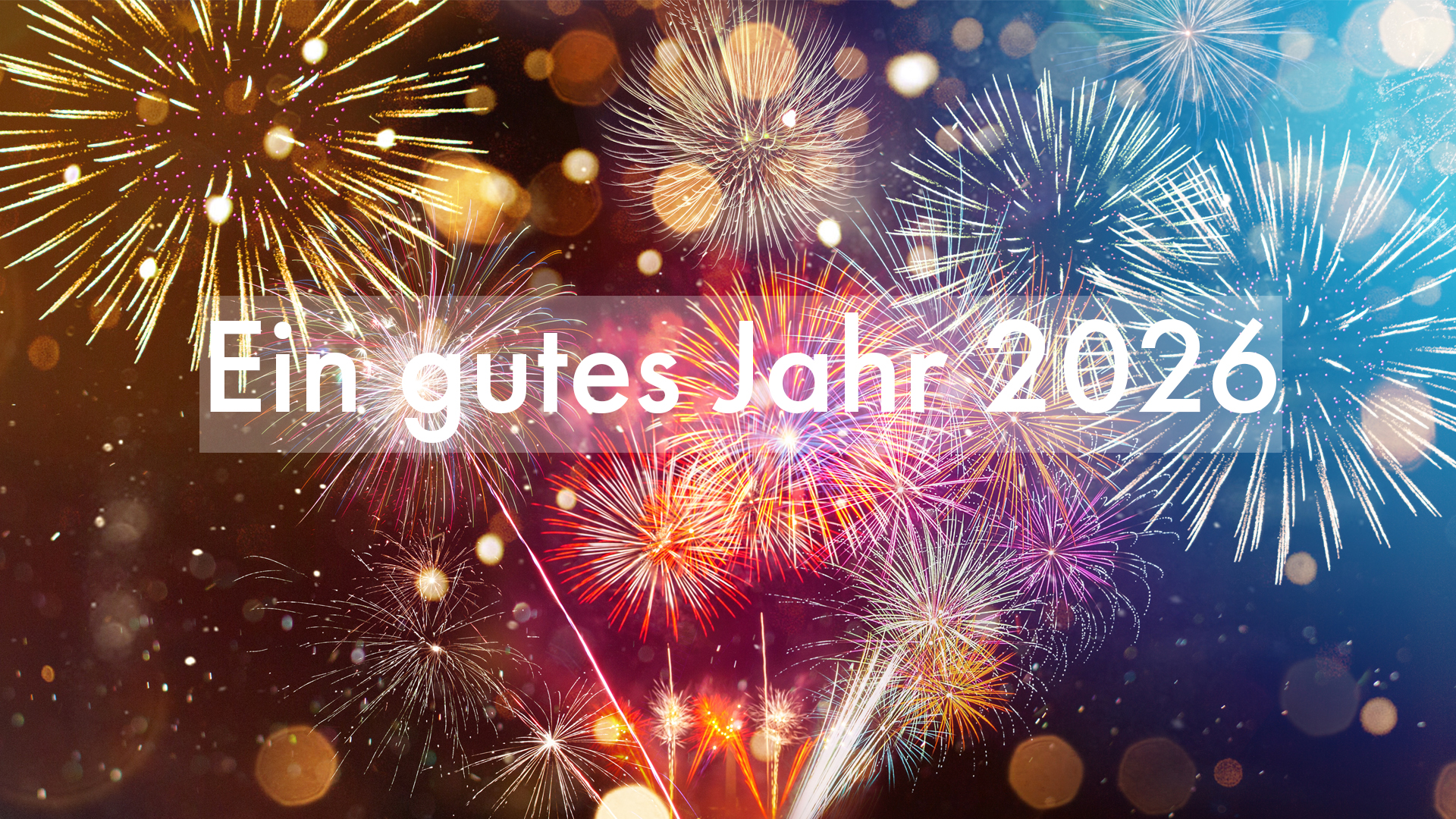 Ein gutes Jahr 2026 wünschen Melanie und Iven